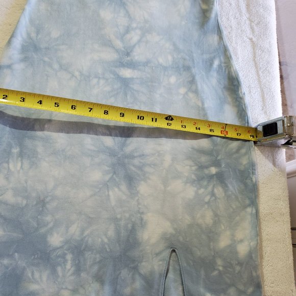 WILD FABLE Blue Tie Dye Bodycon Dress, Size L - Picture 6 of 10